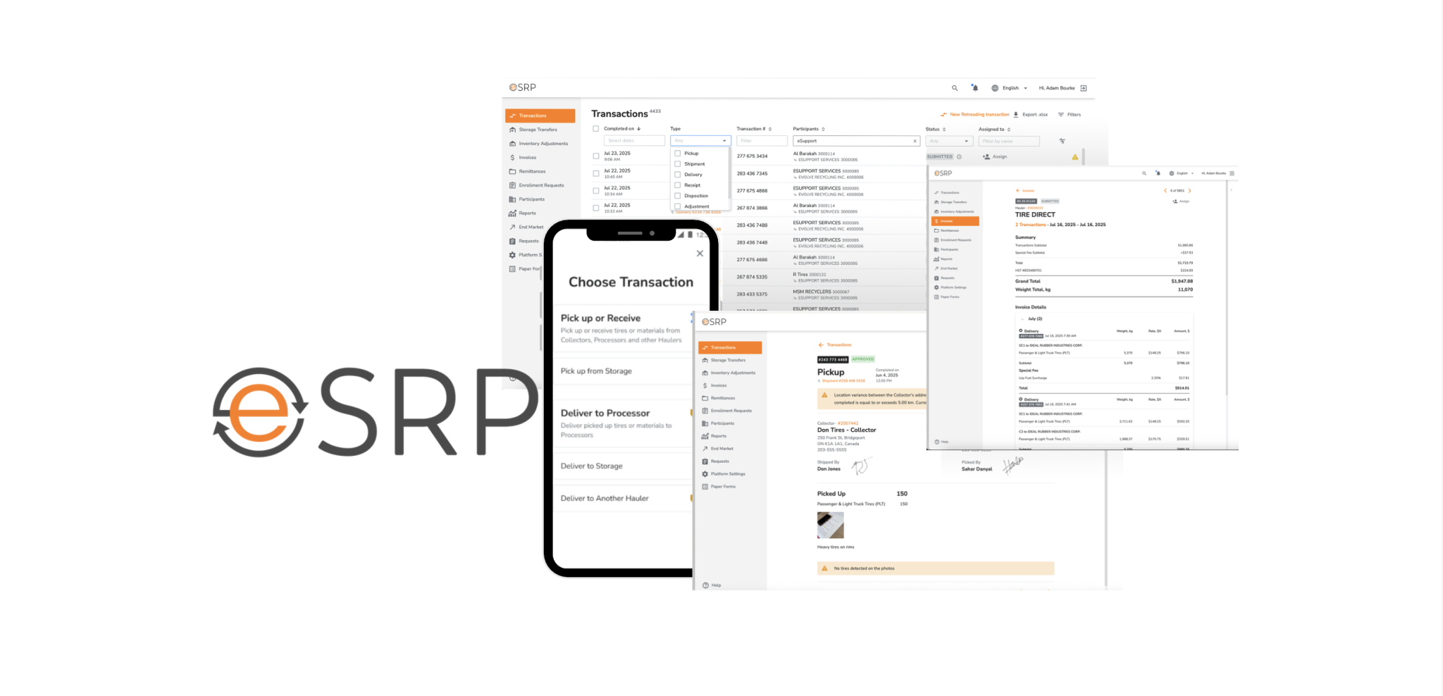About eSRP – eTracks Tire Management Systems