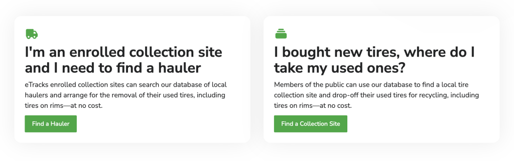 Find a Collection Site